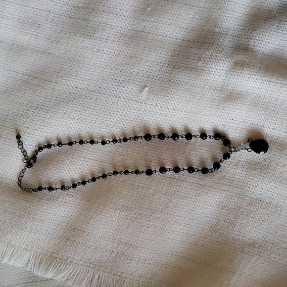 Black Stone Necklace - Picture 5 of 6